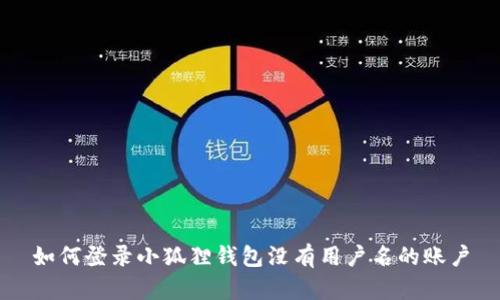 如何登录小狐狸钱包没有用户名的账户