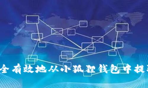 怎样安全有效地从小狐狸钱包中提取资金？