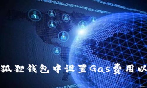 如何在小狐狸钱包中设置Gas费用以交易速度