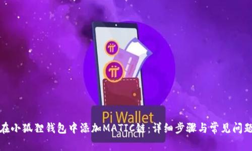 如何在小狐狸钱包中添加MATIC链:详细步骤与常见问题解答