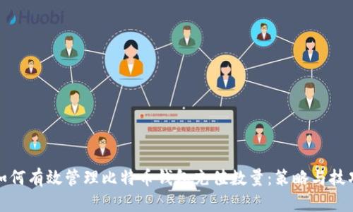 如何有效管理比特币钱包充值数量:策略与技巧