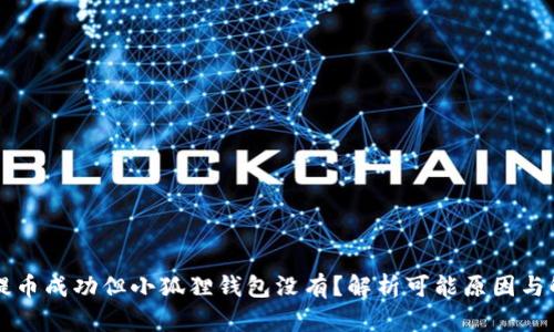 中本聪提币成功但小狐狸钱包没有?解析可能原因与解决方案