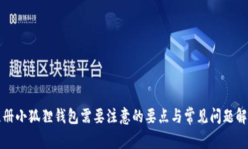 注册小狐狸钱包需要注意的要点与常见问题解答