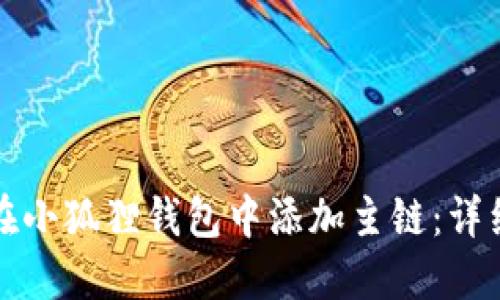 如何在小狐狸钱包中添加主链:详细指南