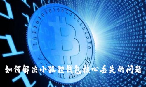 如何解决小狐狸钱包核心丢失的问题