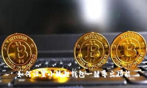 如何设置小狐狸钱包一键导出功能