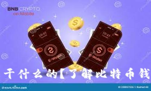 :
比特币钱包是用来干什么的？了解比特币钱包的功能与重要性