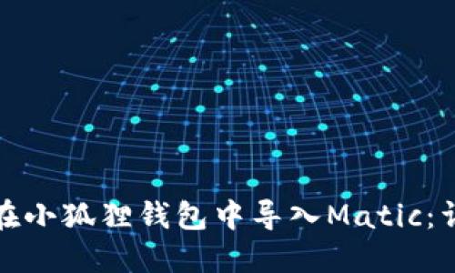 : 如何在小狐狸钱包中导入Matic：详细指南