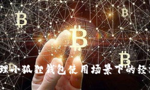 如何处理小狐狸钱包使用场景下的经济问题?