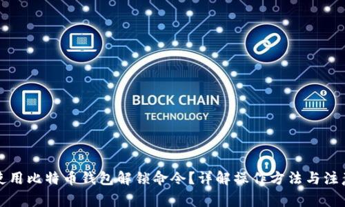 如何使用比特币钱包解锁命令？详解操作方法与注意事项