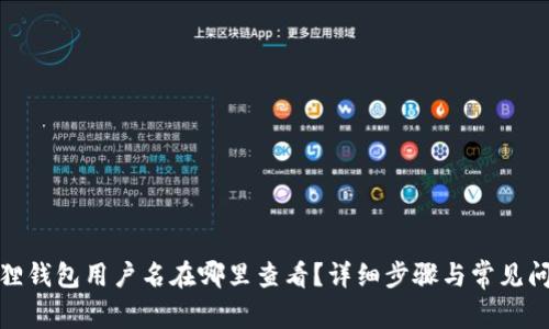 : 小狐狸钱包用户名在哪里查看?详细步骤与常见问题解答