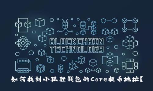 如何找到小狐狸钱包的Core提币地址？