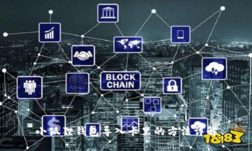 小狐狸钱包导入卡里的方法详解