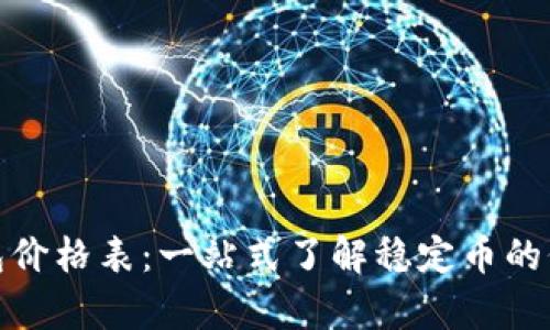 泰达币钱包价格表：一站式了解稳定币的价值与趋势