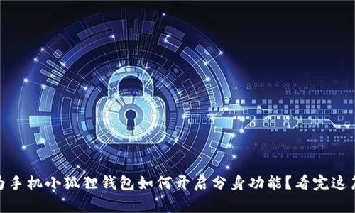briaoti华为手机小狐狸钱包如何开启分身功能？看完这篇你就懂了！
