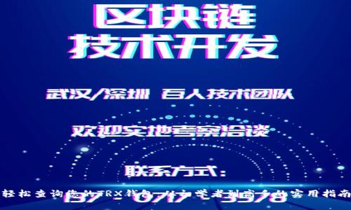 轻松查询您的TRX钱包：从初学者到高手的实用指南