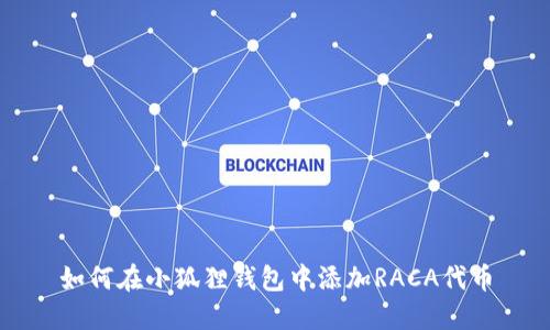 如何在小狐狸钱包中添加RACA代币