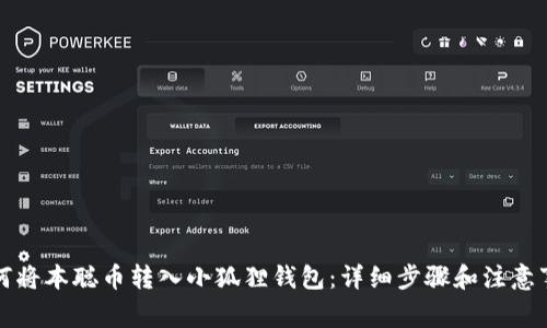 如何将本聪币转入小狐狸钱包：详细步骤和注意事项