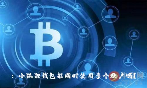: 小狐狸钱包能同时使用多个账户吗？