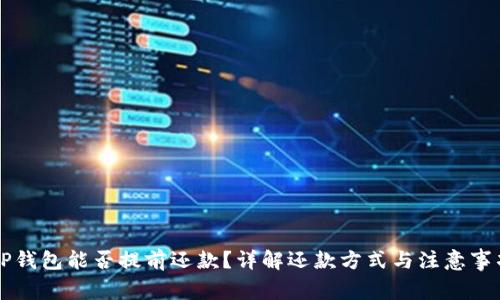 OP钱包能否提前还款？详解还款方式与注意事项
