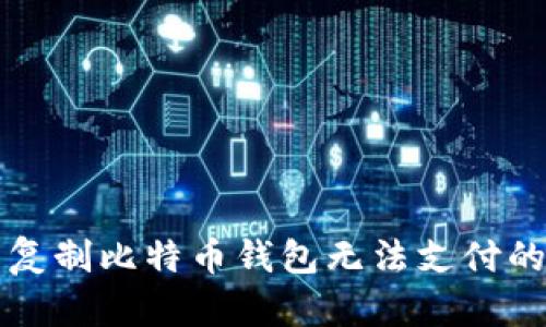 解决复制比特币钱包无法支付的问题